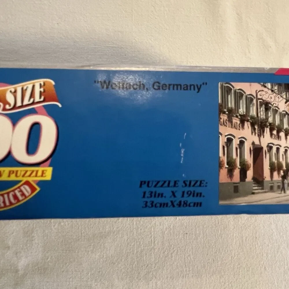 1995 RoseArt Wolfach, Germany 500 Piece Puzzle New Sealed